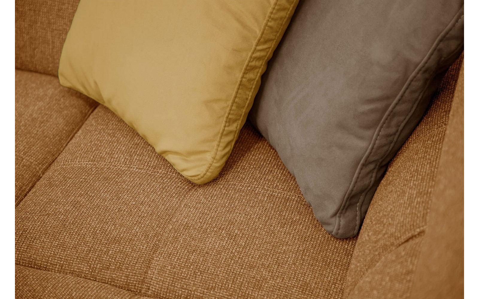 Ecksofa 5-Sitzer rechts Bergo | Mit verstellbaren Kopfstützen | Wozimo