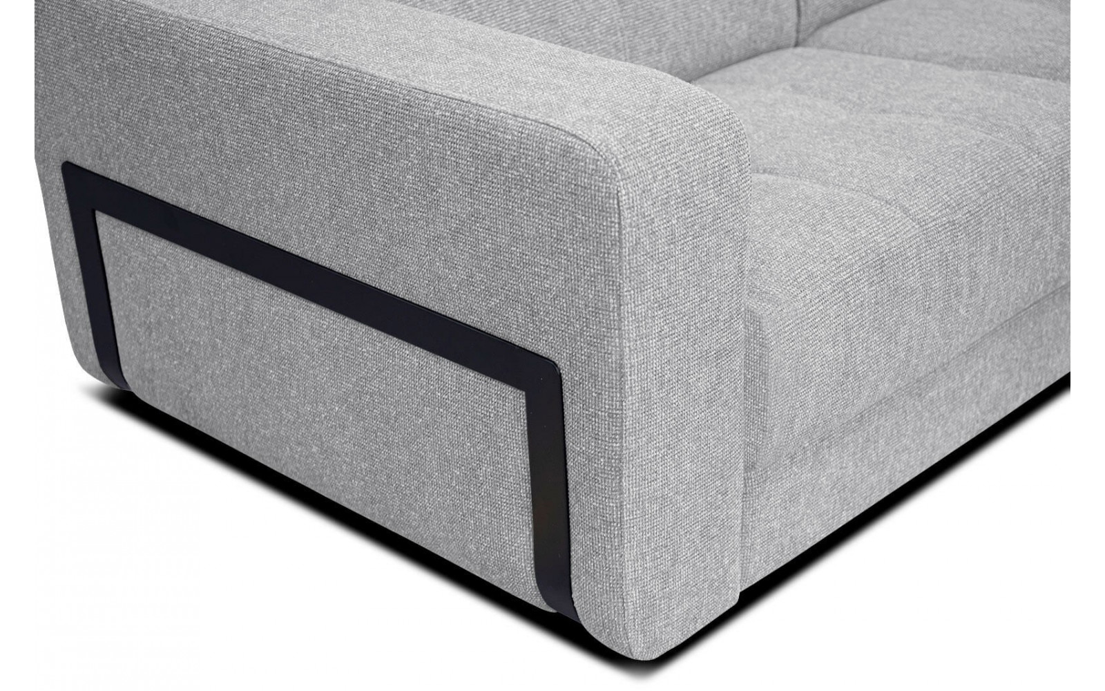 Ecksofa 5-Sitzer rechts Bergo | Mit verstellbaren Kopfstützen | Wozimo