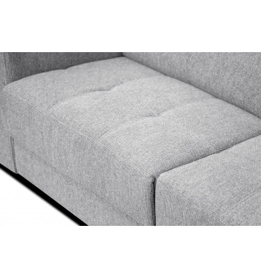 Ecksofa 5-Sitzer rechts Bergo | Mit verstellbaren Kopfstützen | Wozimo