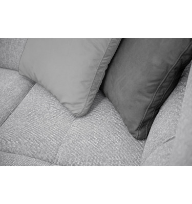 Ecksofa 5-Sitzer rechts Bergo | Mit verstellbaren Kopfstützen | Wozimo