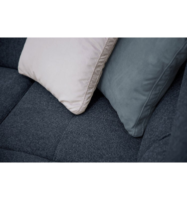 Ecksofa 5-Sitzer rechts Bergo | Mit verstellbaren Kopfstützen | Wozimo