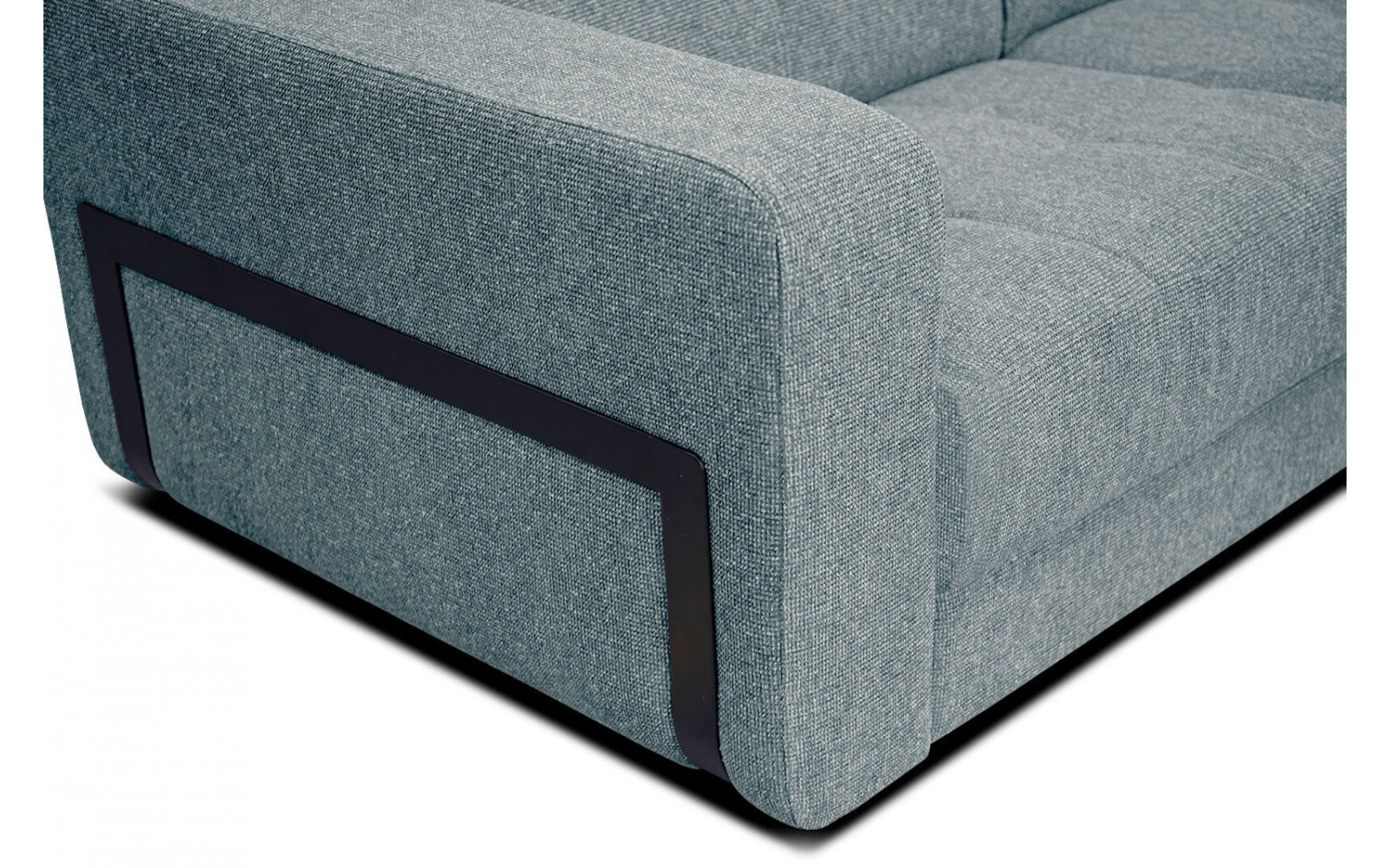 Ecksofa 5-Sitzer rechts Bergo | Mit verstellbaren Kopfstützen | Wozimo