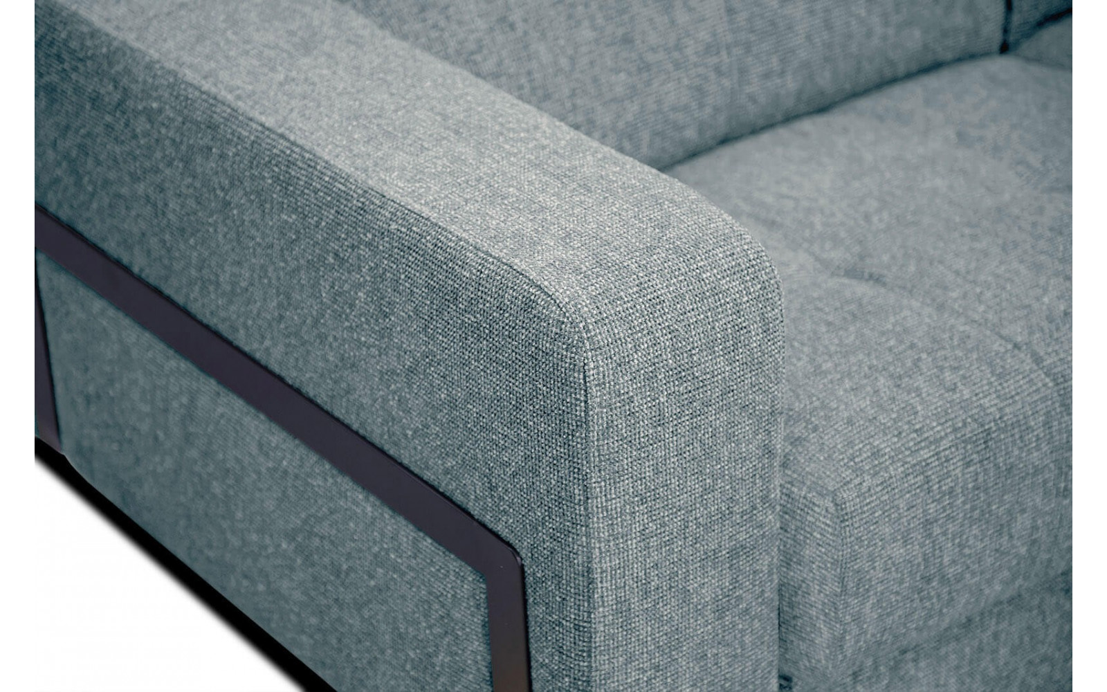 Ecksofa 5-Sitzer rechts Bergo | Mit verstellbaren Kopfstützen | Wozimo