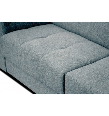 Ecksofa 5-Sitzer rechts Bergo | Mit verstellbaren Kopfstützen | Wozimo