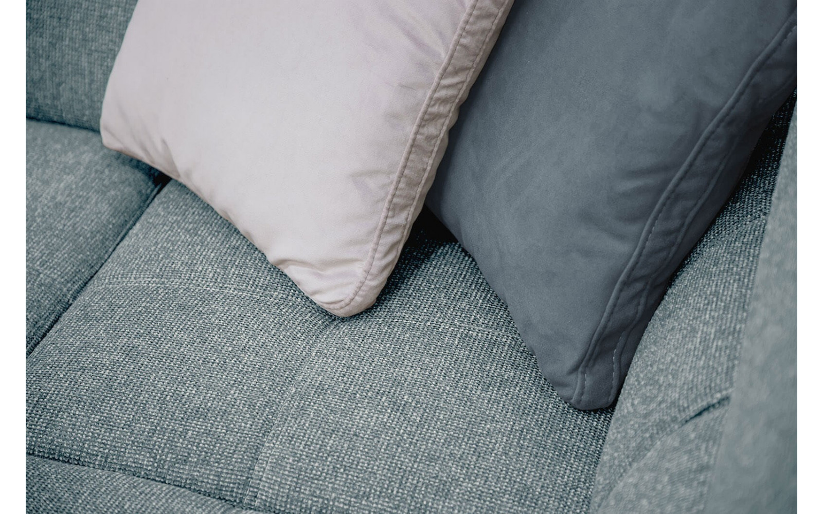 Ecksofa 5-Sitzer rechts Bergo | Mit verstellbaren Kopfstützen | Wozimo