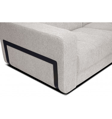 Ecksofa 5-Sitzer rechts Bergo | Mit verstellbaren Kopfstützen | Wozimo