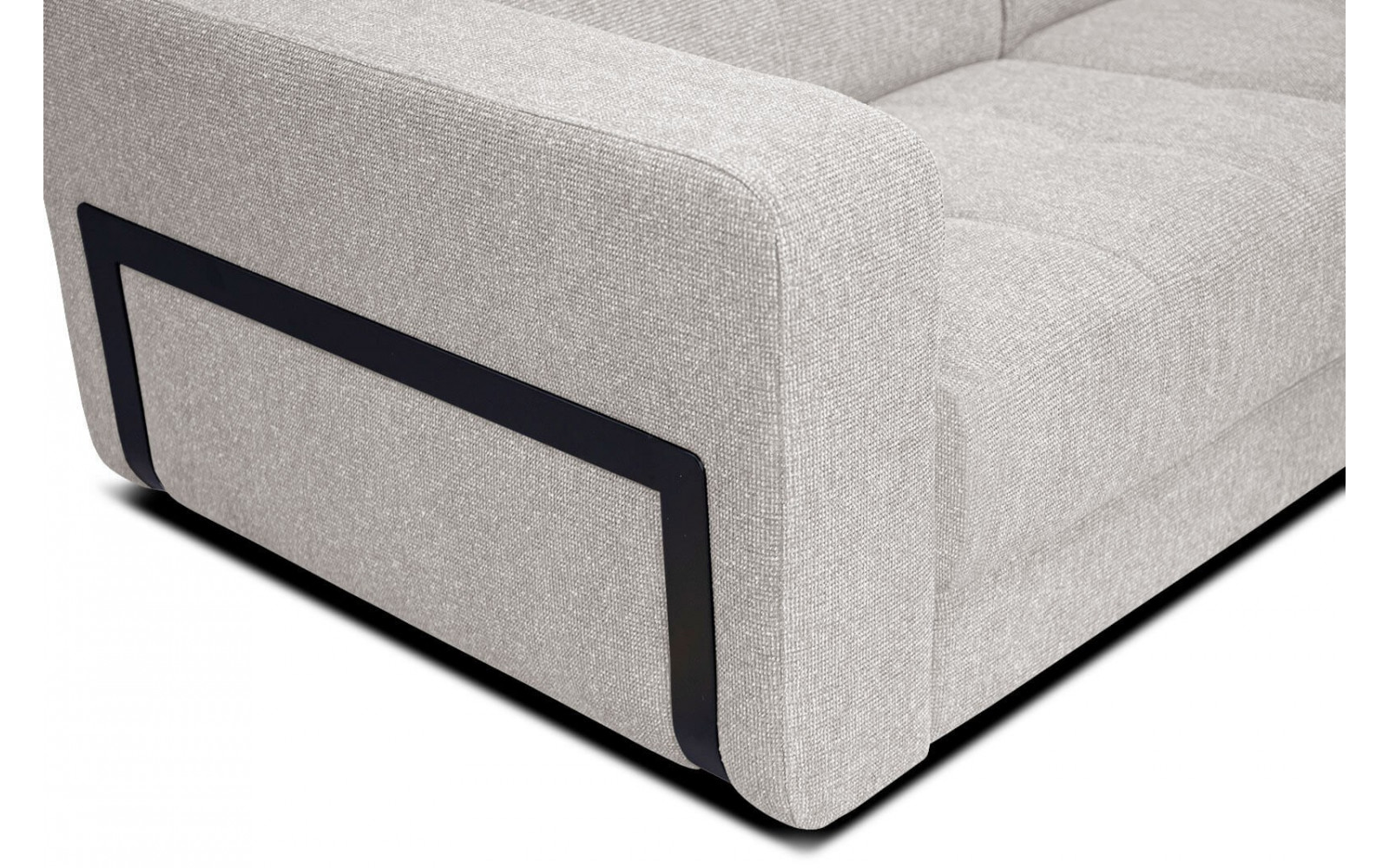 Ecksofa 5-Sitzer rechts Bergo | Mit verstellbaren Kopfstützen | Wozimo