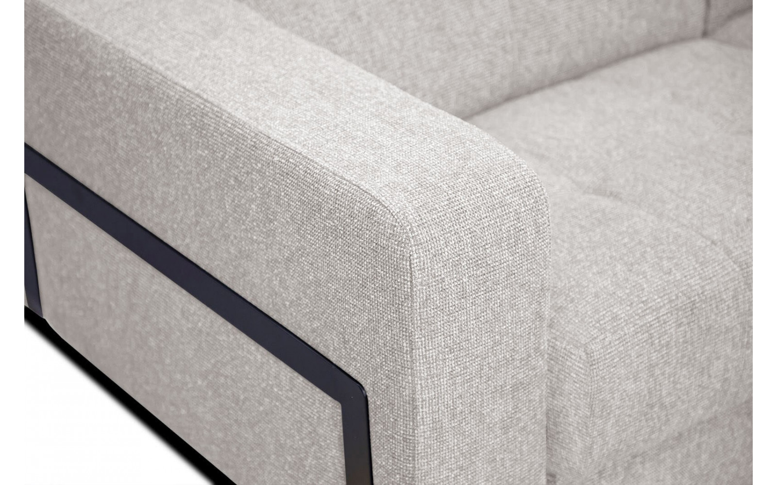 Ecksofa 5-Sitzer rechts Bergo | Mit verstellbaren Kopfstützen | Wozimo