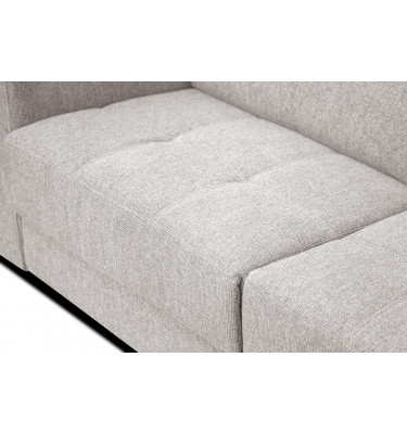 Ecksofa 5-Sitzer rechts Bergo | Mit verstellbaren Kopfstützen | Wozimo