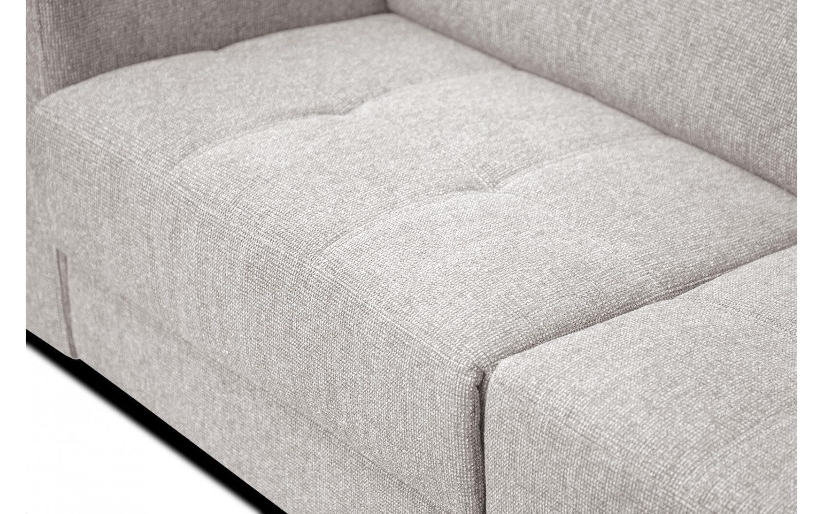 Ecksofa 5-Sitzer rechts Bergo | Mit verstellbaren Kopfstützen | Wozimo