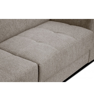 Ecksofa 5-Sitzer links Bergo | Mit verstellbaren Kopfstützen | Wozimo