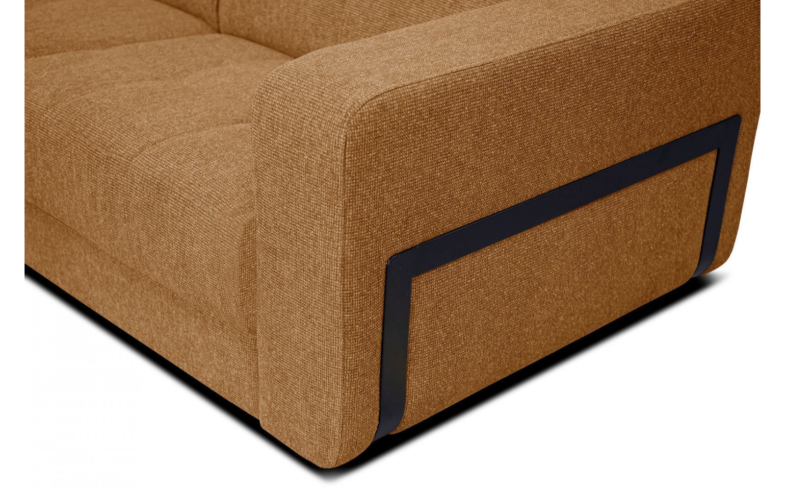 Ecksofa 5-Sitzer links Bergo | Mit verstellbaren Kopfstützen | Wozimo