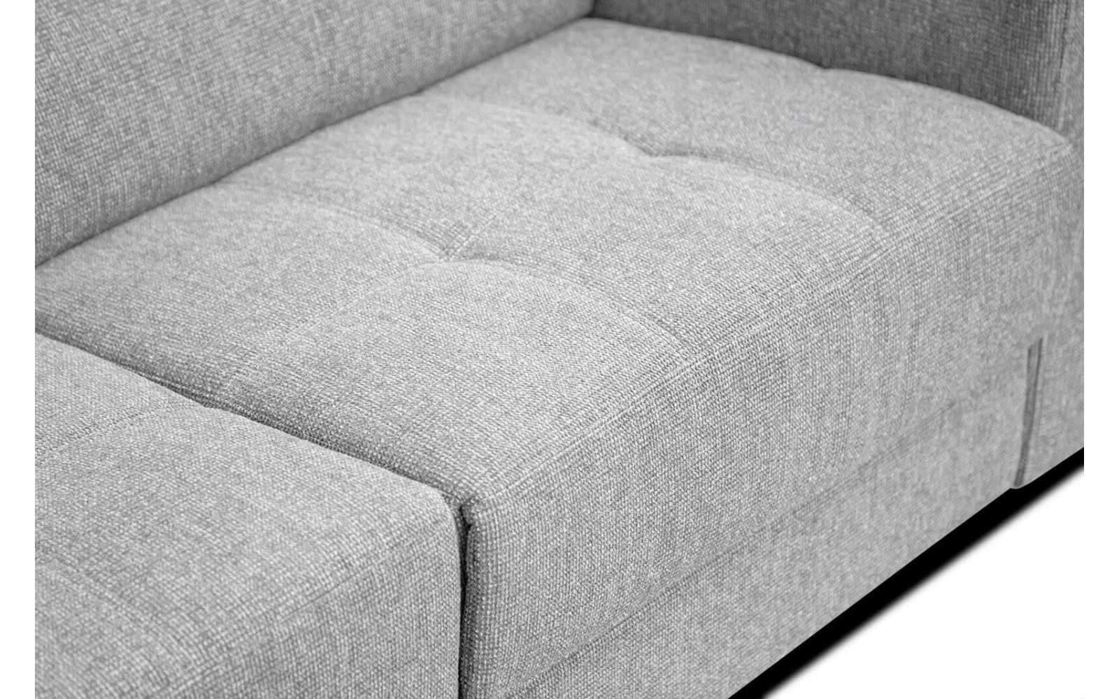 Ecksofa 5-Sitzer links Bergo | Mit verstellbaren Kopfstützen | Wozimo