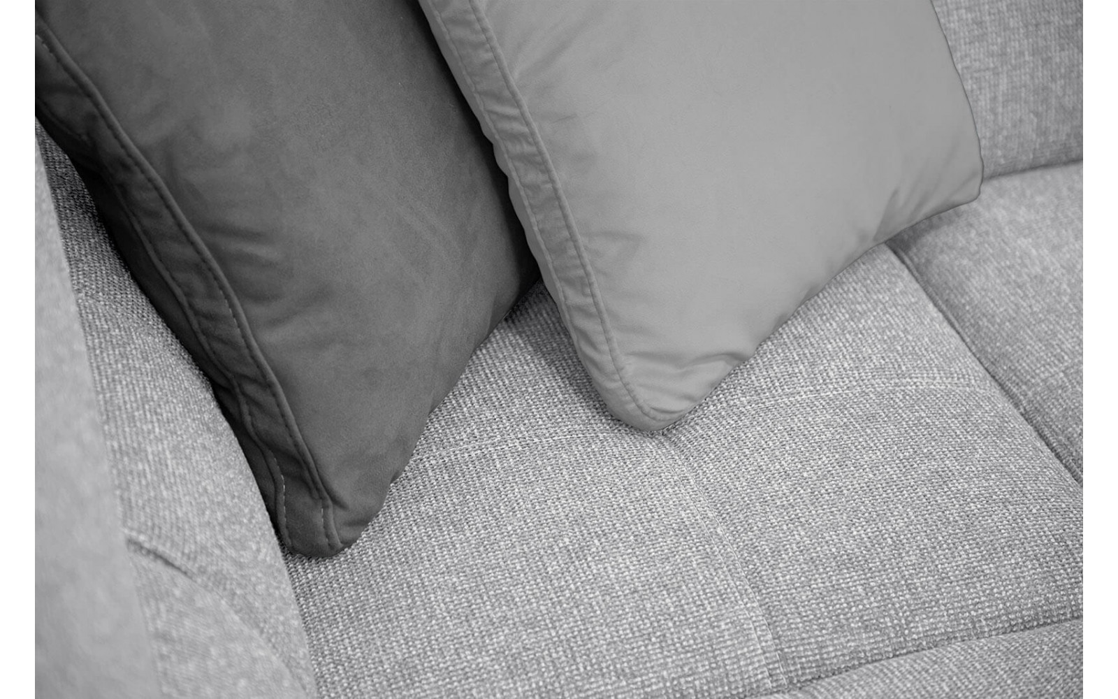 Ecksofa 5-Sitzer links Bergo | Mit verstellbaren Kopfstützen | Wozimo