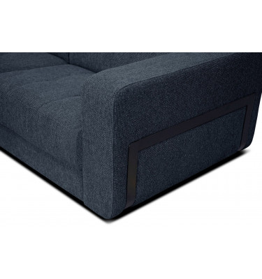 Ecksofa 5-Sitzer links Bergo | Mit verstellbaren Kopfstützen | Wozimo