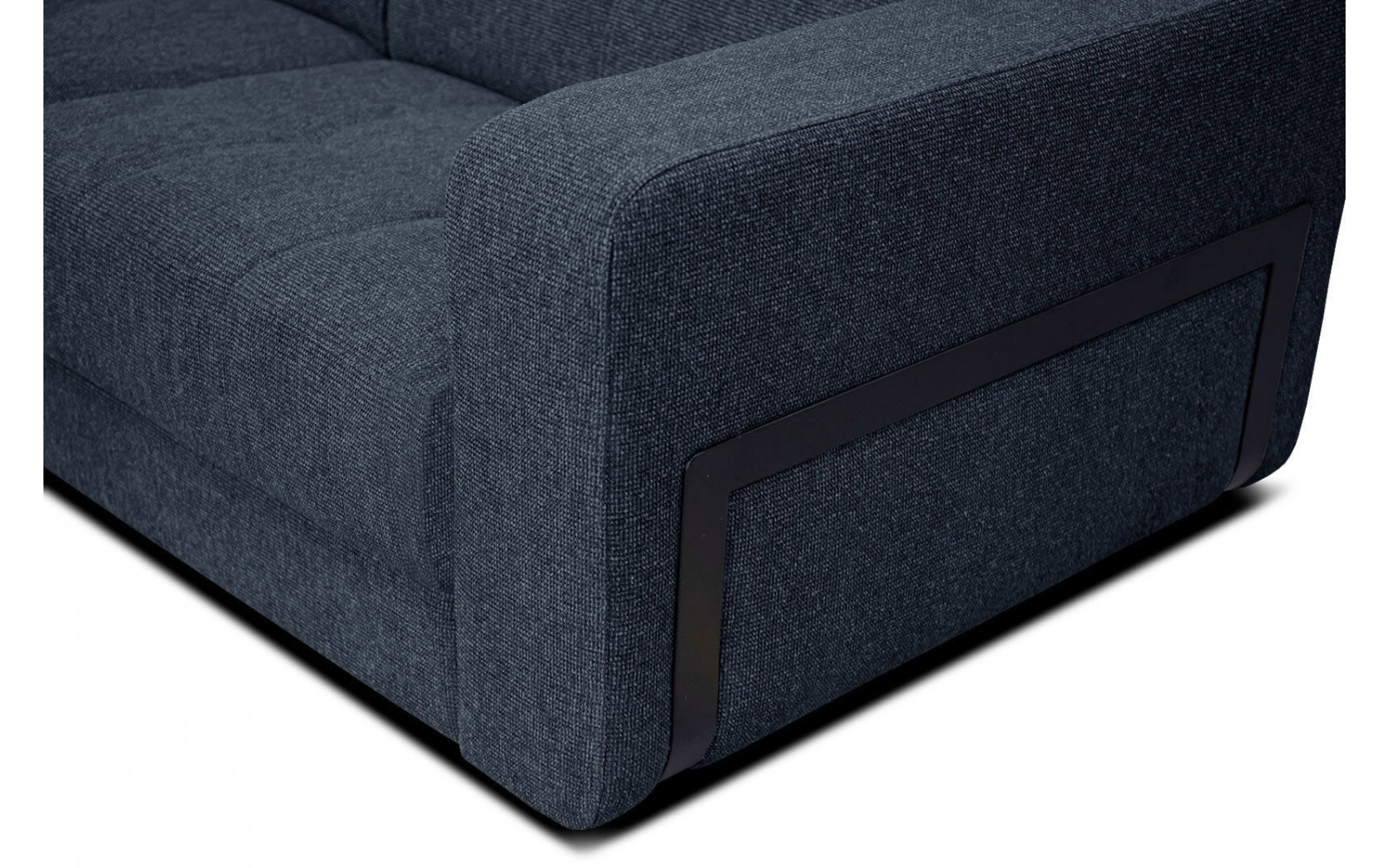 Ecksofa 5-Sitzer links Bergo | Mit verstellbaren Kopfstützen | Wozimo