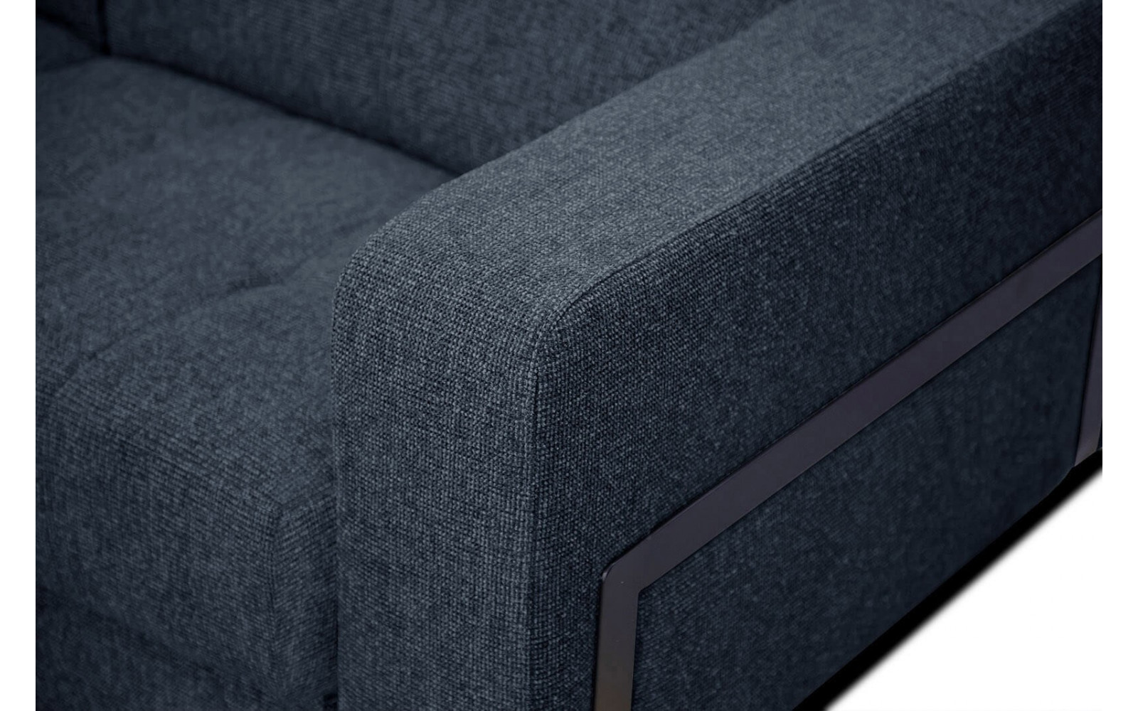 Ecksofa 5-Sitzer links Bergo | Mit verstellbaren Kopfstützen | Wozimo