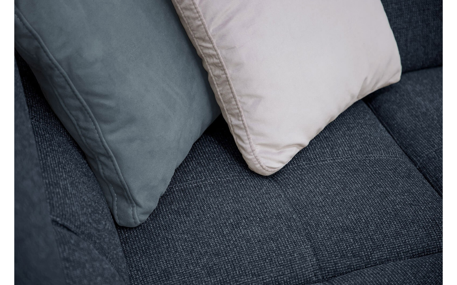 Ecksofa 5-Sitzer links Bergo | Mit verstellbaren Kopfstützen | Wozimo