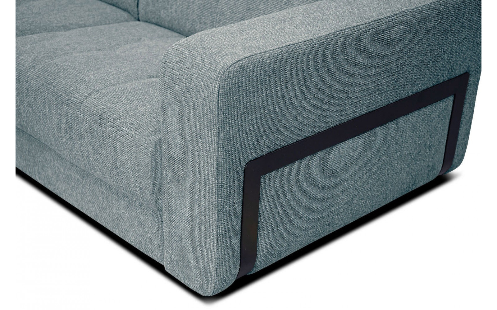 Ecksofa 5-Sitzer links Bergo | Mit verstellbaren Kopfstützen | Wozimo