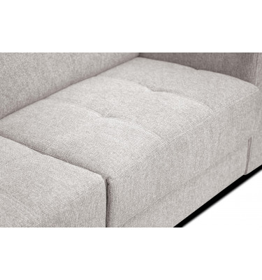 Ecksofa 5-Sitzer links Bergo | Mit verstellbaren Kopfstützen | Wozimo