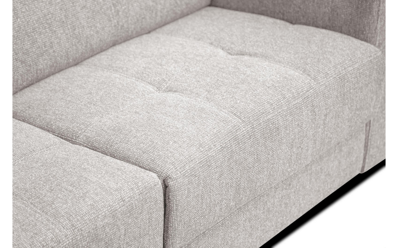 Ecksofa 5-Sitzer links Bergo | Mit verstellbaren Kopfstützen | Wozimo