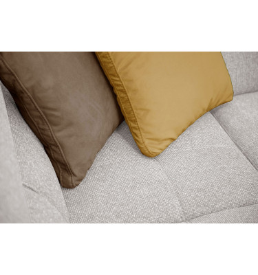 Ecksofa 5-Sitzer links Bergo | Mit verstellbaren Kopfstützen | Wozimo