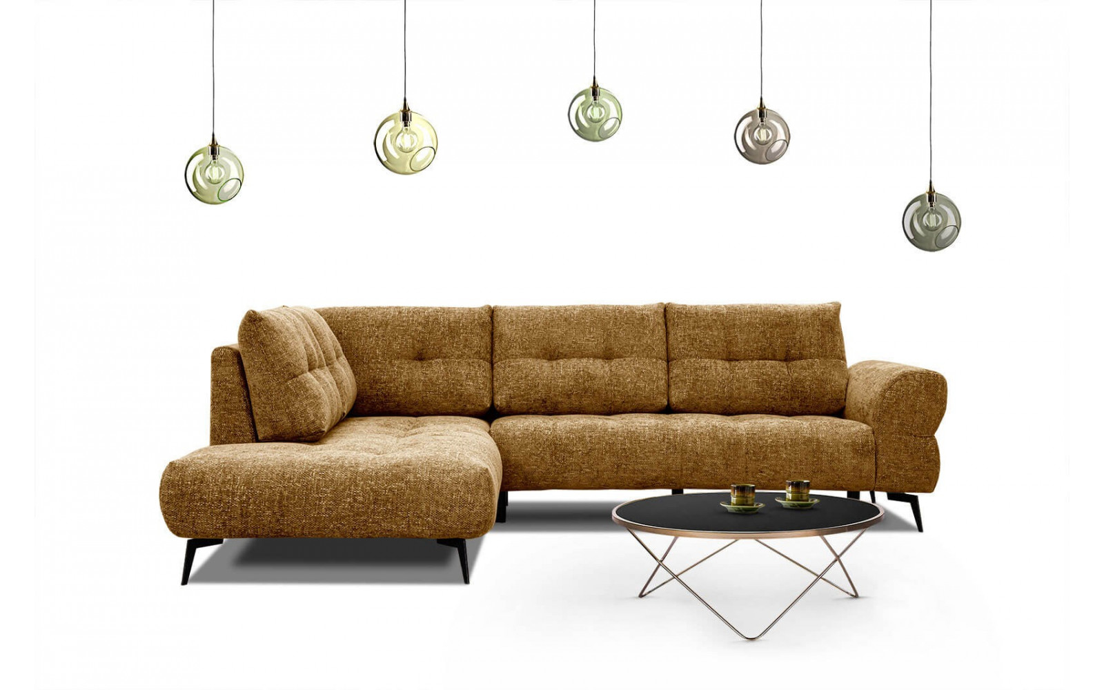 Ecksofa 5-Sitzer links Salvini kaufen | Großes Designersofa | Wozimo