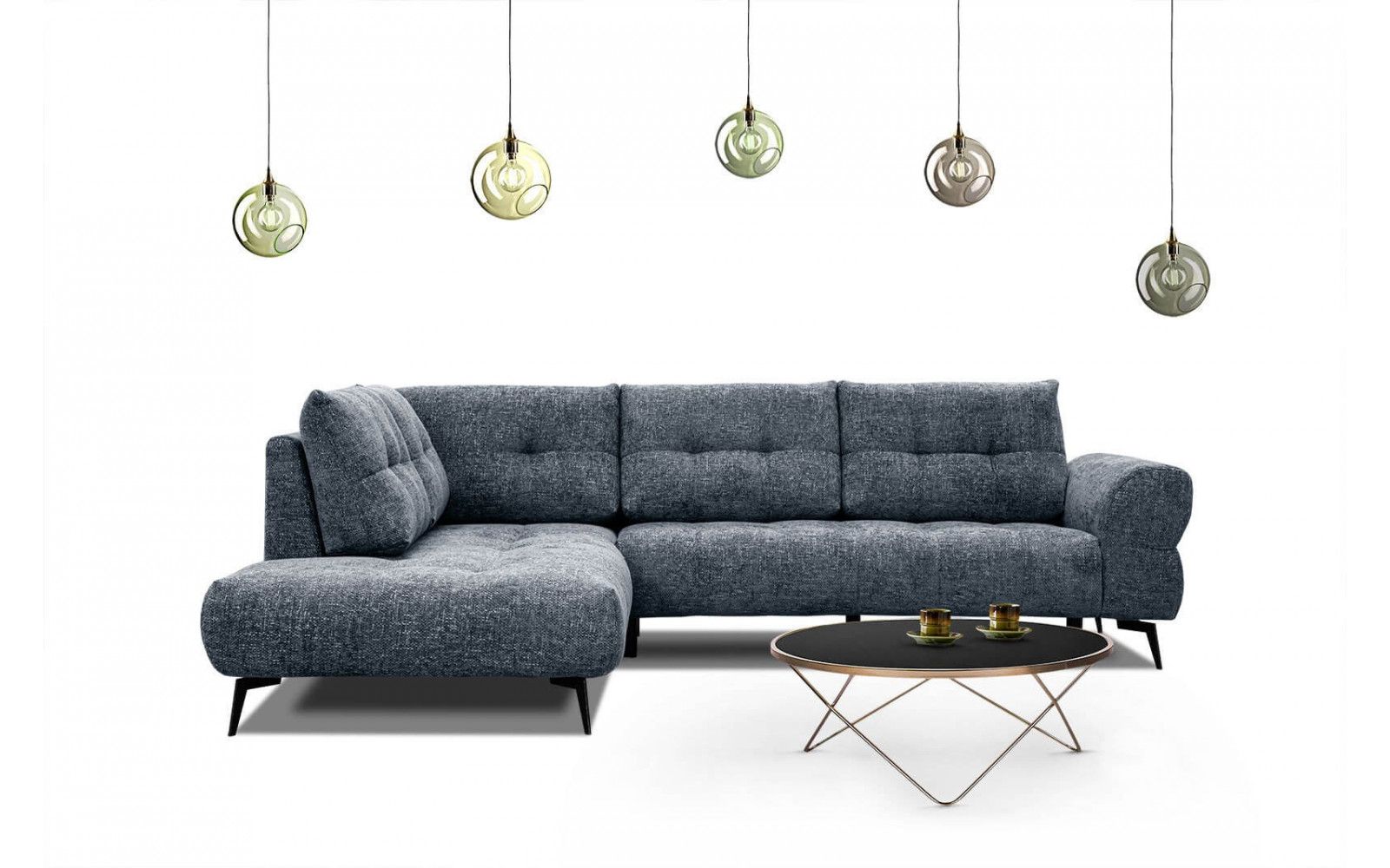 Ecksofa 5-Sitzer links Salvini kaufen | Großes Designersofa | Wozimo