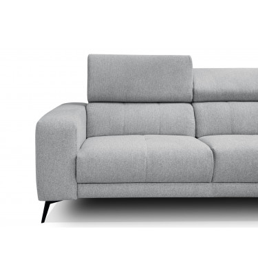 Ecksofa 5-Sitzer rechts Morello | Mit verstellbaren Kopfstützen | Wozimo