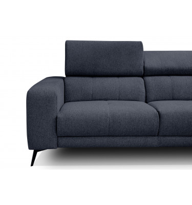 Ecksofa 5-Sitzer rechts Morello | Mit verstellbaren Kopfstützen | Wozimo