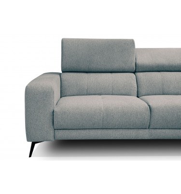 Ecksofa 5-Sitzer rechts Morello | Mit verstellbaren Kopfstützen | Wozimo