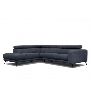 Ecksofa 5-Sitzer links Morello | Mit verstellbaren Kopfstützen | Wozimo