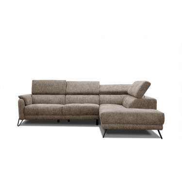 Ecksofa 5-Sitzer rechts Roden | Mit verstellbaren Kopfstützen | Wozimo