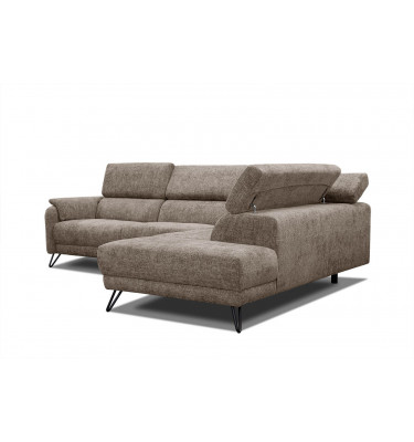 Ecksofa 5-Sitzer rechts Roden | Mit verstellbaren Kopfstützen | Wozimo