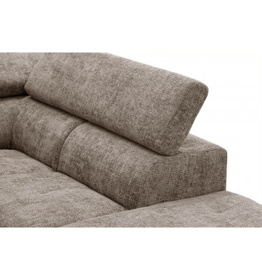 Ecksofa 5-Sitzer rechts Roden | Mit verstellbaren Kopfstützen | Wozimo