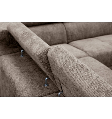 Ecksofa 5-Sitzer rechts Roden | Mit verstellbaren Kopfstützen | Wozimo