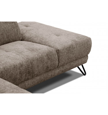 Ecksofa 5-Sitzer rechts Roden | Mit verstellbaren Kopfstützen | Wozimo