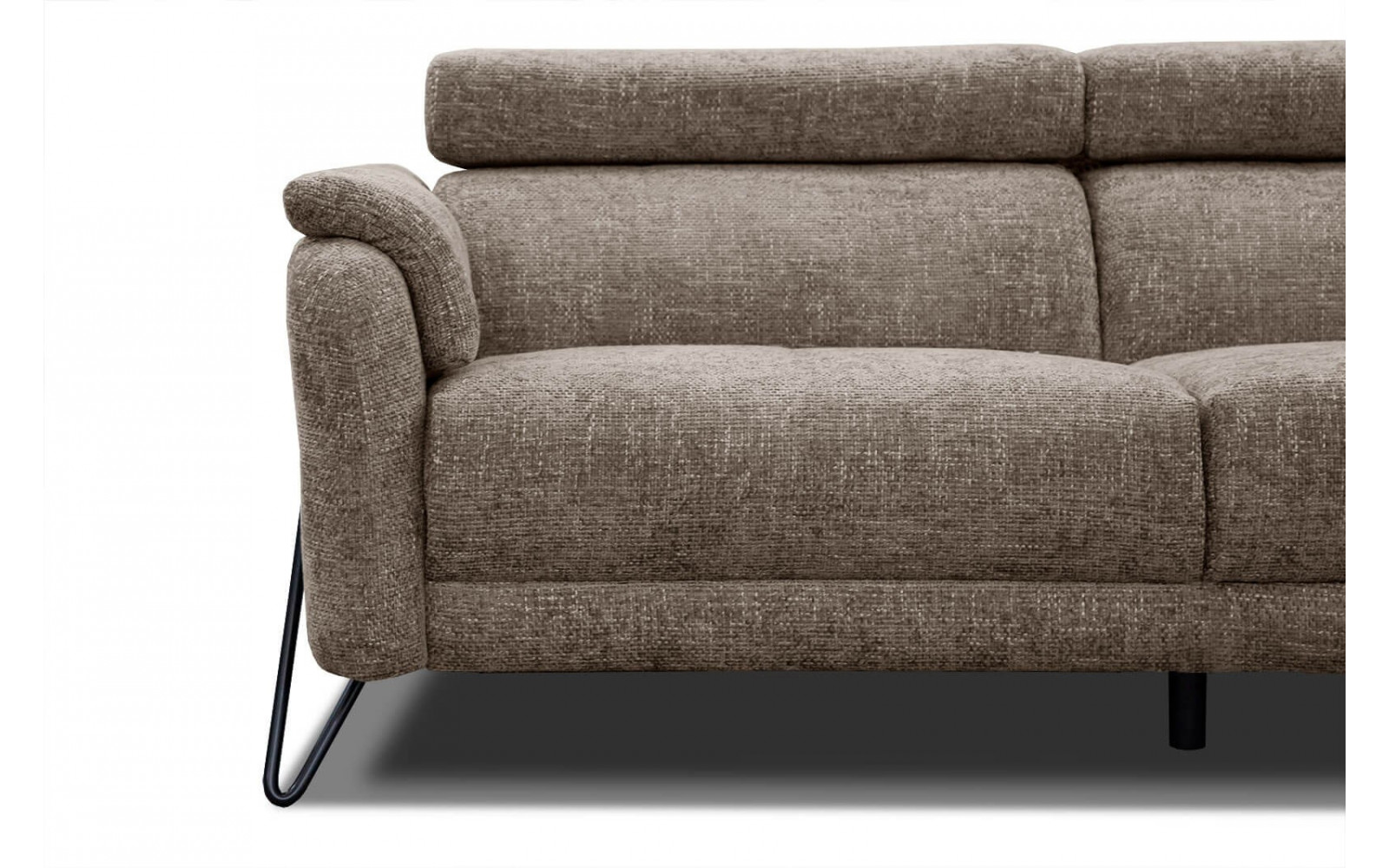 Ecksofa 5-Sitzer rechts Roden | Mit verstellbaren Kopfstützen | Wozimo