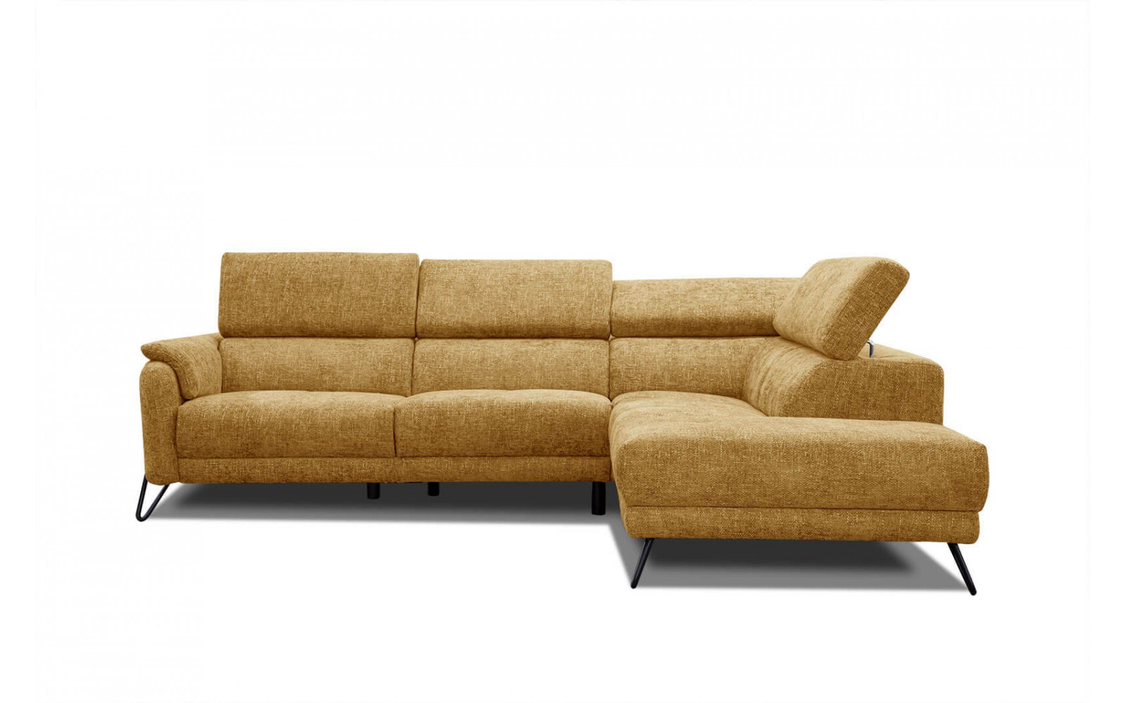 Ecksofa 5-Sitzer rechts Roden | Mit verstellbaren Kopfstützen | Wozimo