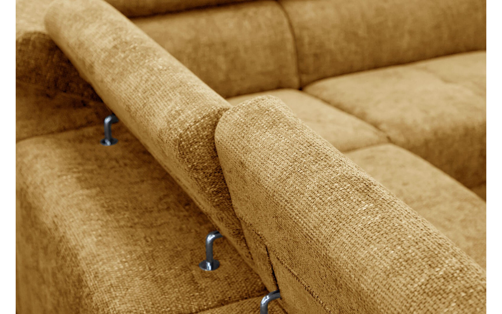 Ecksofa 5-Sitzer rechts Roden | Mit verstellbaren Kopfstützen | Wozimo