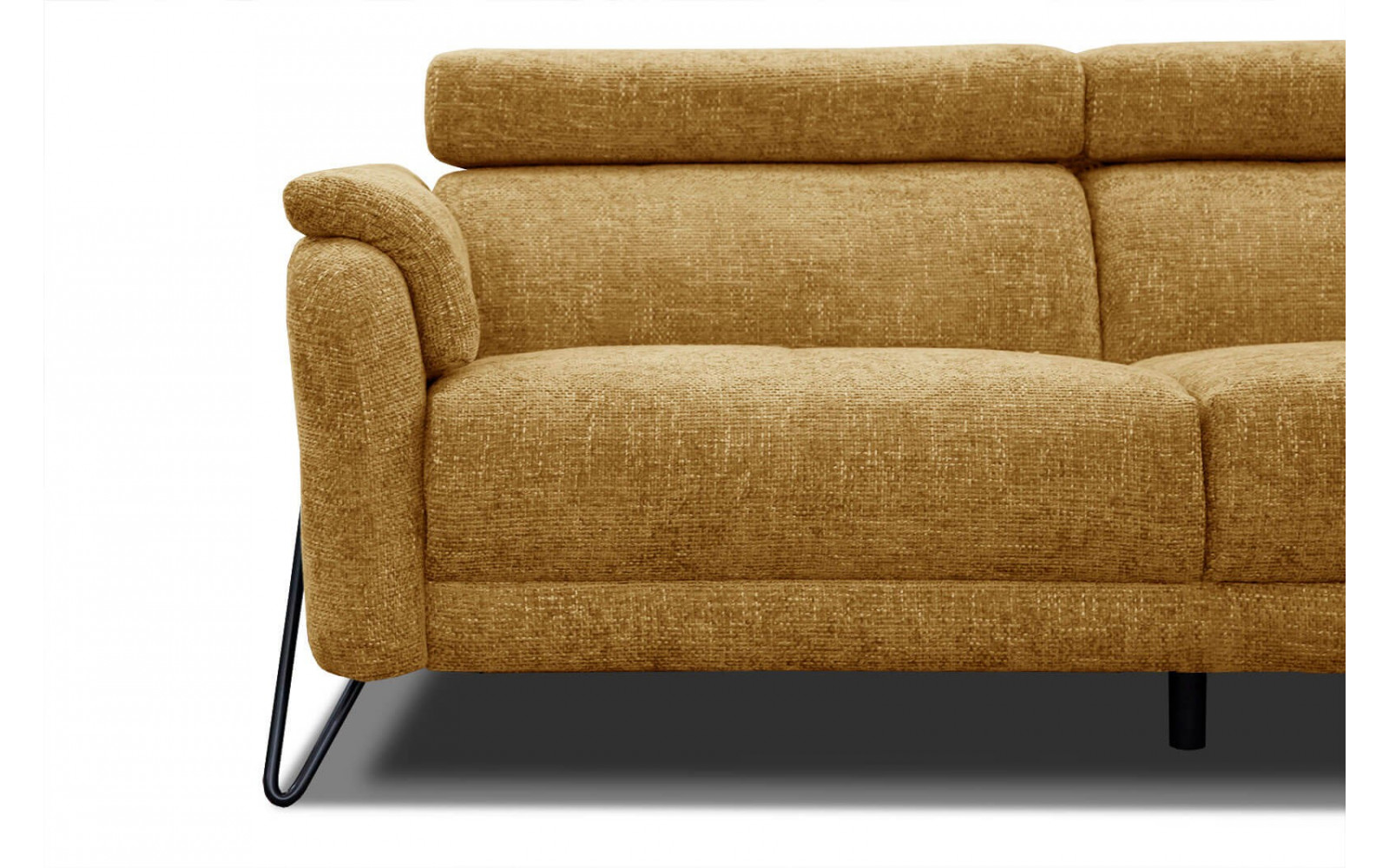 Ecksofa 5-Sitzer rechts Roden | Mit verstellbaren Kopfstützen | Wozimo