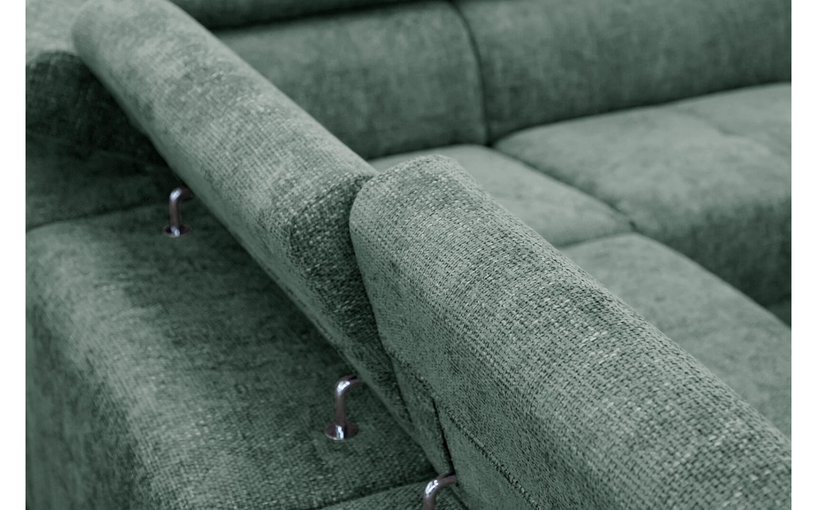 Ecksofa 5-Sitzer rechts Roden | Mit verstellbaren Kopfstützen | Wozimo