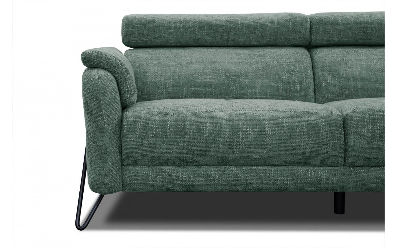 Ecksofa 5-Sitzer rechts Roden | Mit verstellbaren Kopfstützen | Wozimo