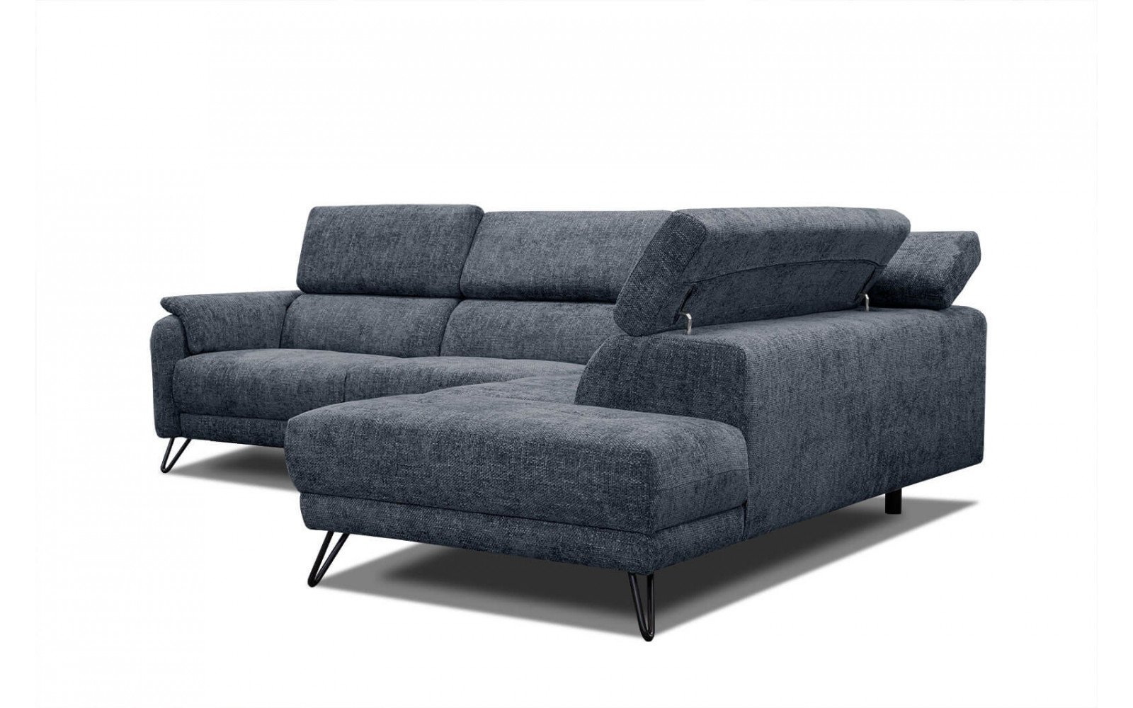 Ecksofa 5-Sitzer rechts Roden | Mit verstellbaren Kopfstützen | Wozimo