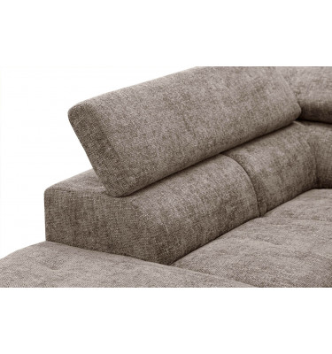 Ecksofa 5-Sitzer links Roden | Mit verstellbaren Kopfstützen | Wozimo