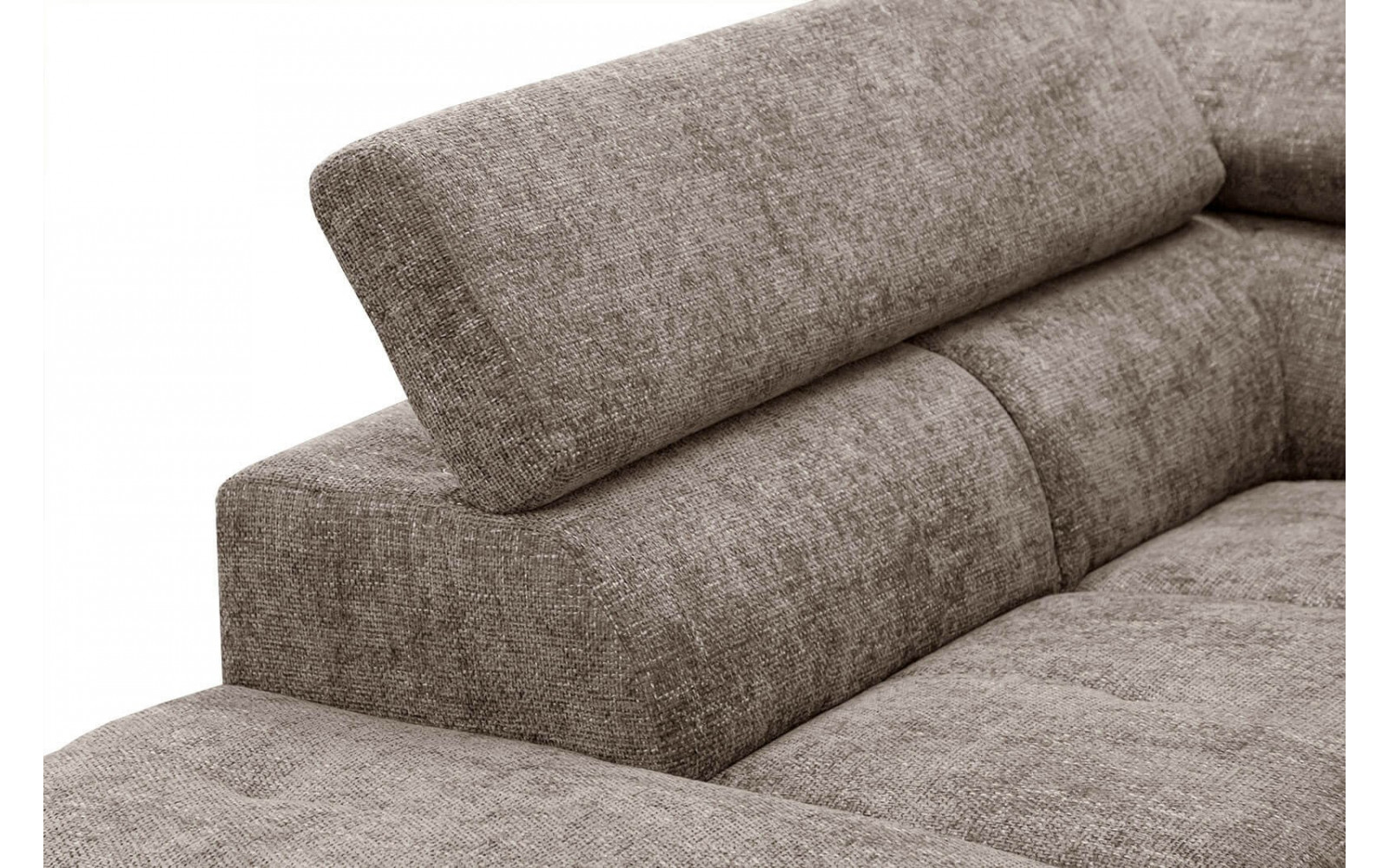 Ecksofa 5-Sitzer links Roden | Mit verstellbaren Kopfstützen | Wozimo