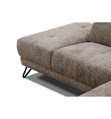 Ecksofa 5-Sitzer links Roden | Mit verstellbaren Kopfstützen | Wozimo