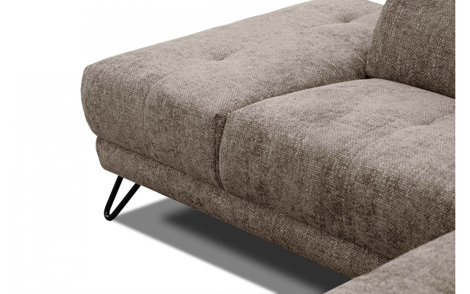 Ecksofa 5-Sitzer links Roden | Mit verstellbaren Kopfstützen | Wozimo