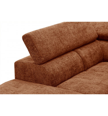 Ecksofa 5-Sitzer links Roden | Mit verstellbaren Kopfstützen | Wozimo