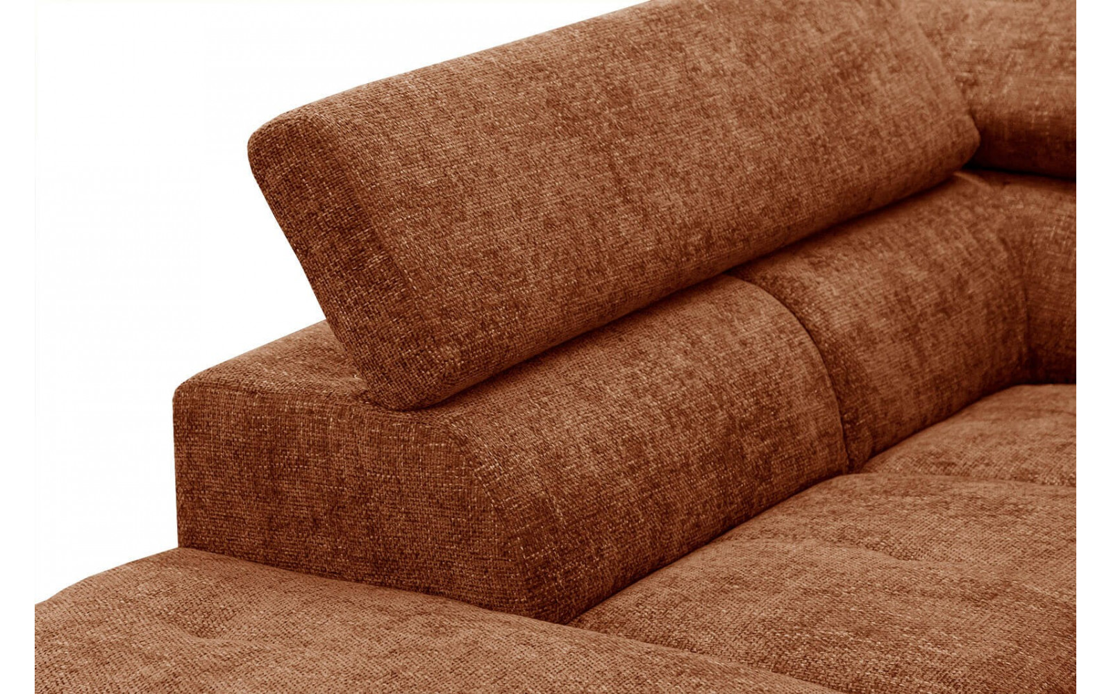 Ecksofa 5-Sitzer links Roden | Mit verstellbaren Kopfstützen | Wozimo